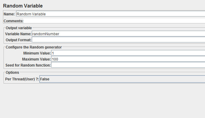 Using Config Elements in a JMETER test plan