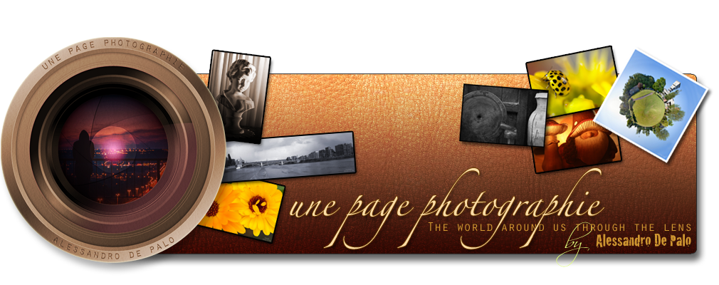 une page photographie