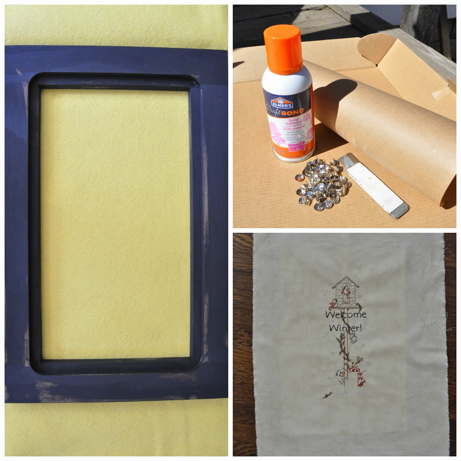 Blueberry Backroads Frame Your Stitchery