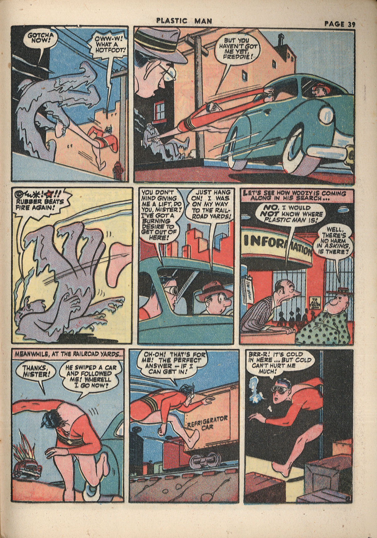 Read online Plastic Man (1943) comic -  Issue #2 - 41