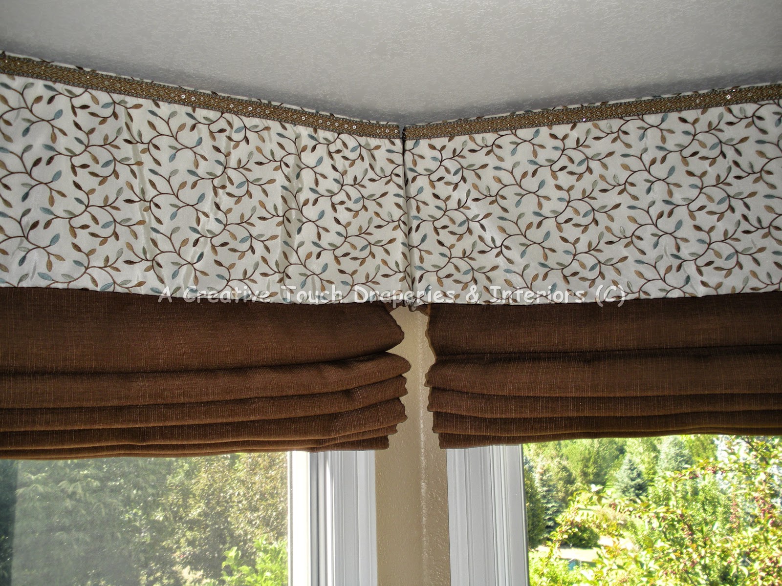 Custom Drapery Panels Curtains Valances and other Things Roman Shades