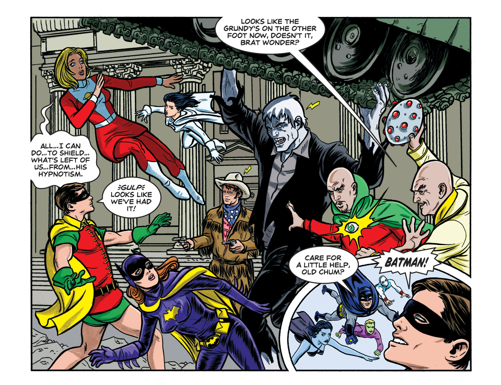 Read online Batman '66 Meets the Legion of Super-Heroes comic -  Issue #2 - 16