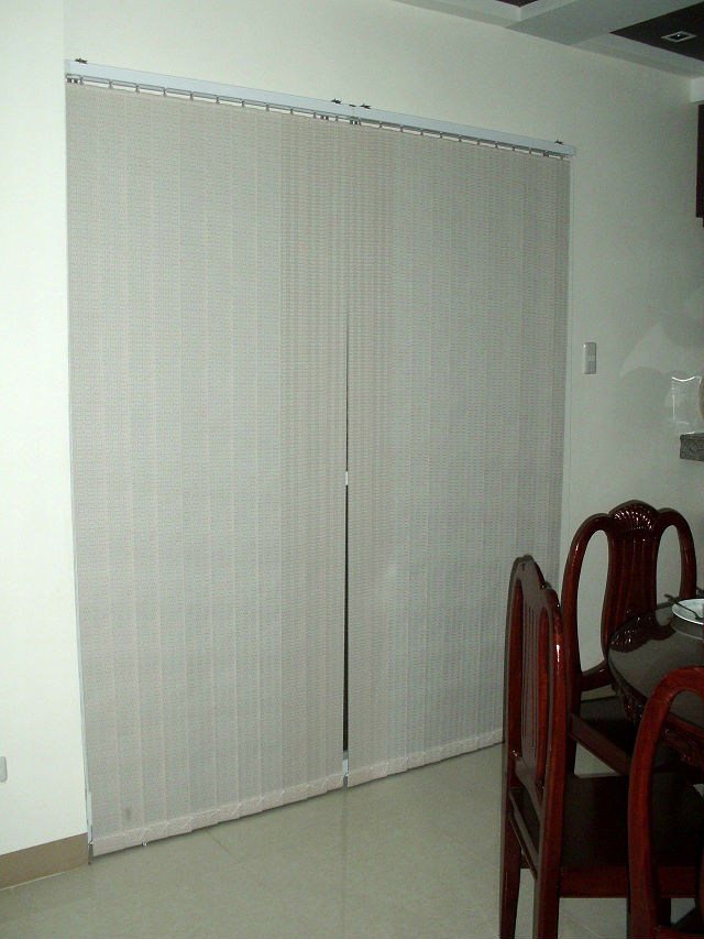 Fabric Vertical Blinds as the Best Choice for Sliding Glass Door in