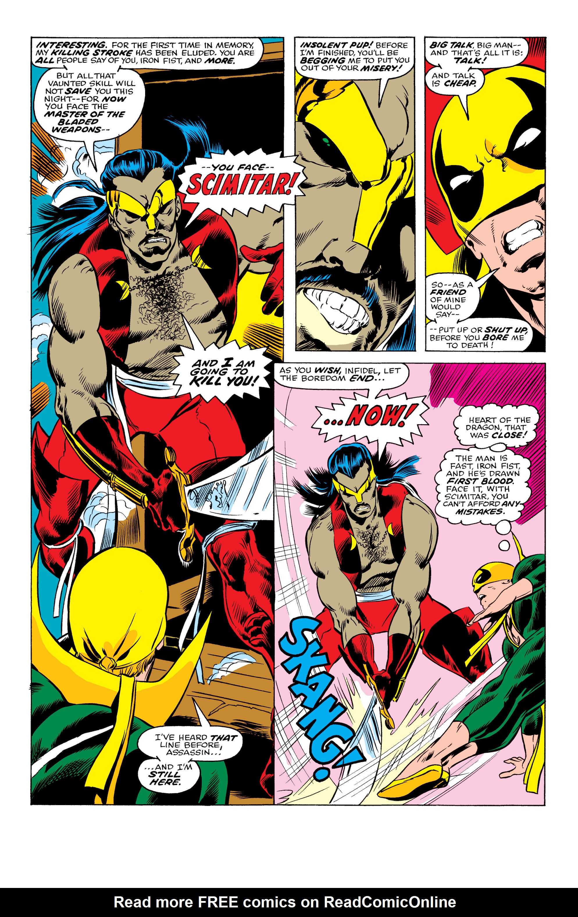 Read online Iron Fist (1975) comic -  Issue #5 - 11