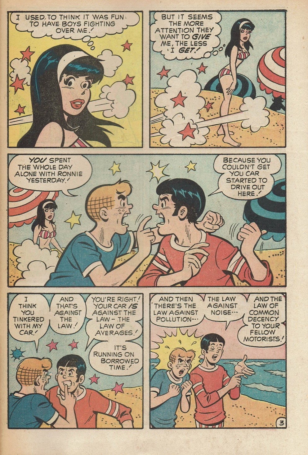Read online Reggie and Me (1966) comic -  Issue #58 - 46
