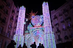 Cuarto Premio Calles Iluminadas Fallas 2012: calle Puerto Rico