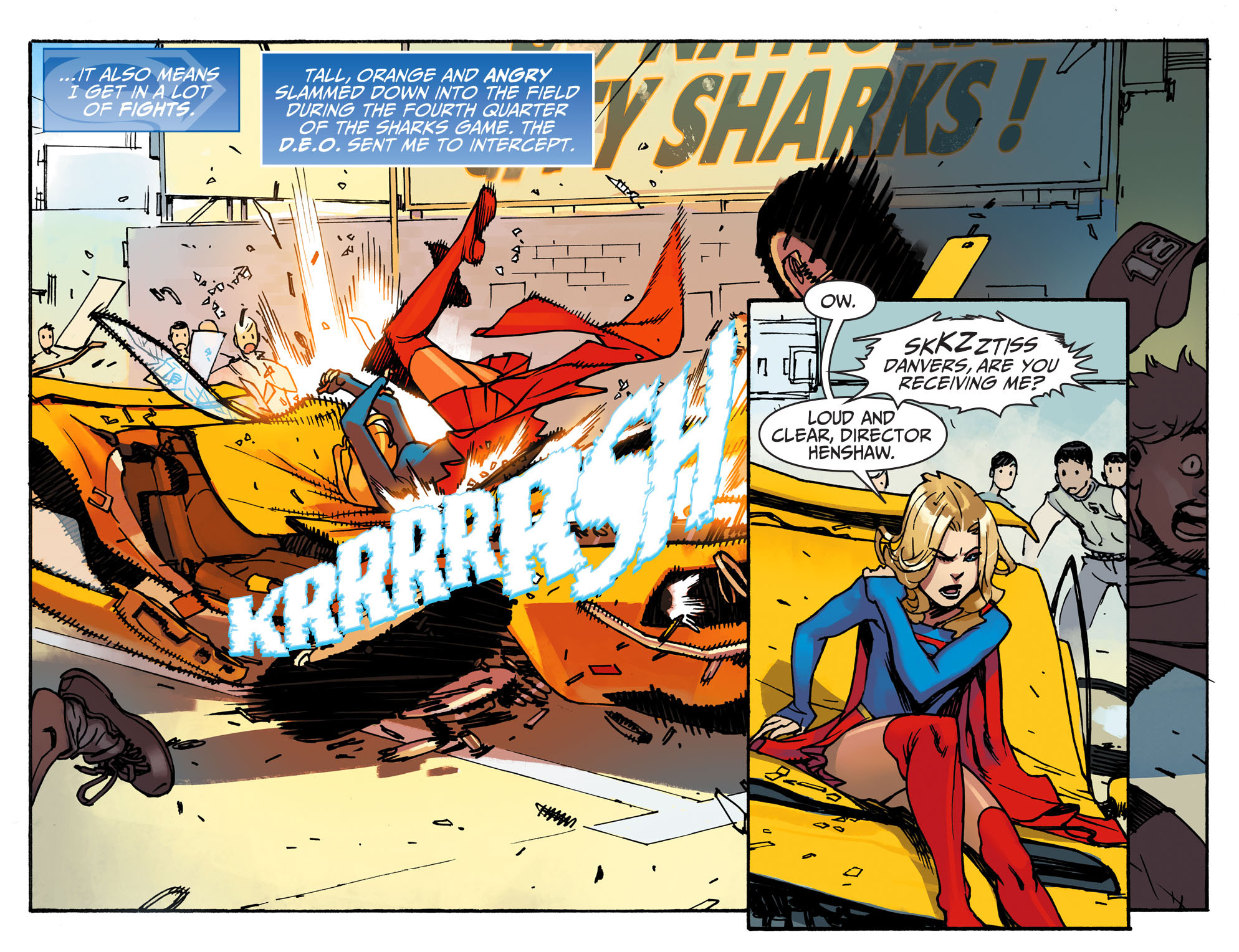 Read online Adventures of Supergirl comic -  Issue #1 - 14