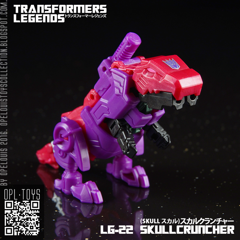 New Takara Transformers Skullcruncher LG 22 IDW The Headmasters 7" Action Figure 