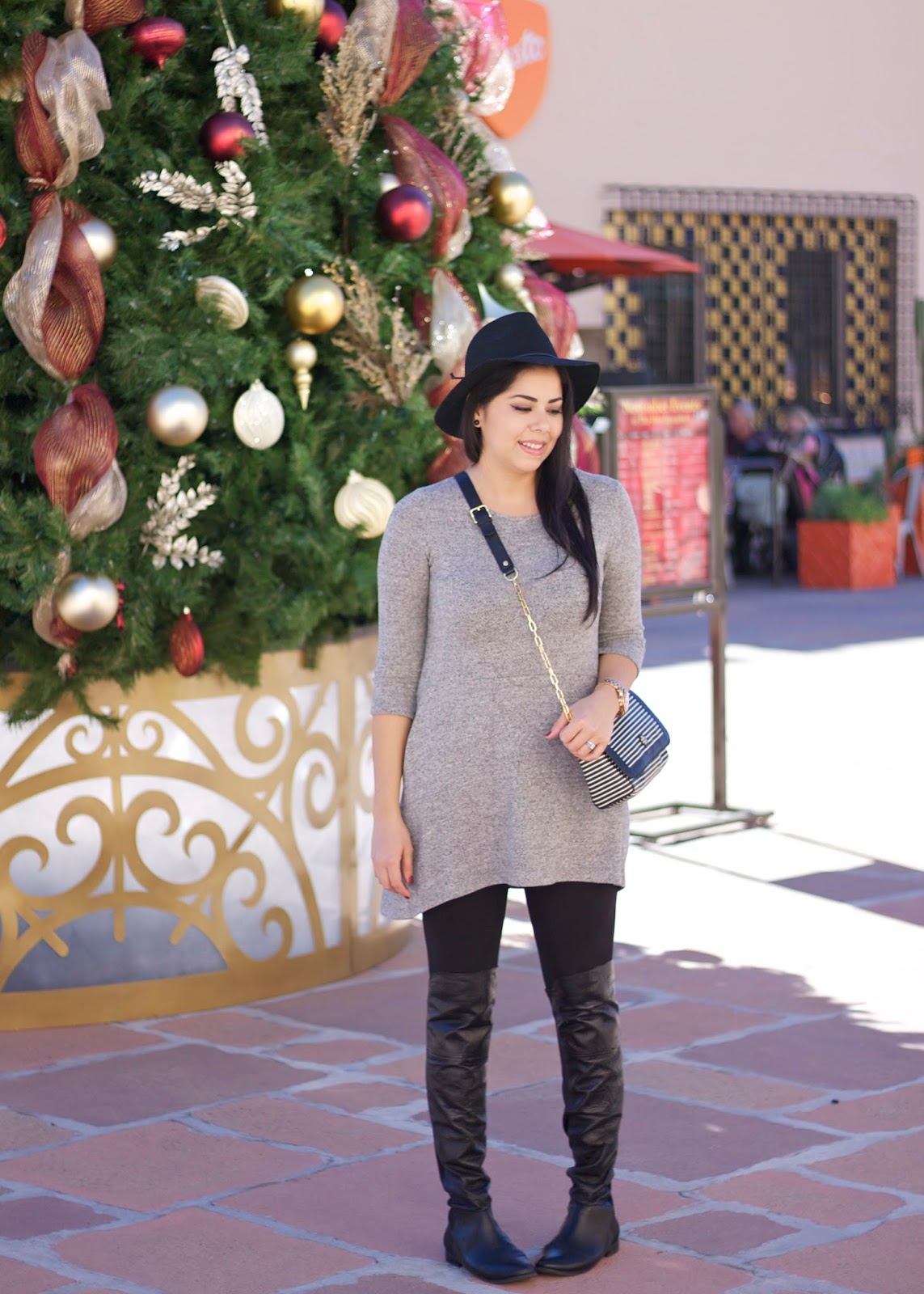 Chic Holiday Shopping Outfit ft. The Headquarters | Lil bits of Chic by ...