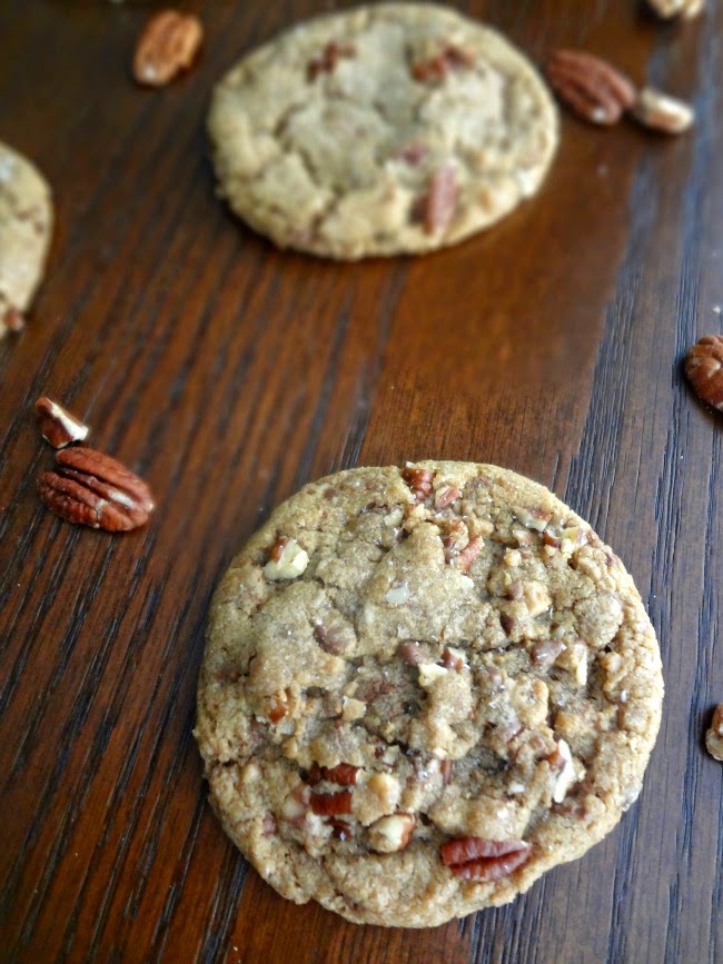 The Cooking Actress Brown Butter Pecan Toffee CookiesCookie Week 2014!