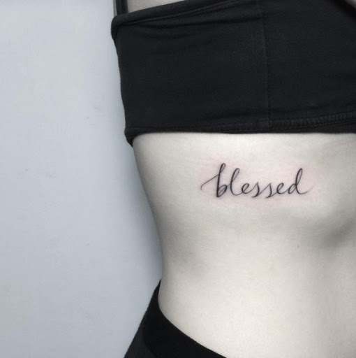 Este incrível texto de tatuagem