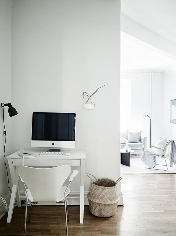Small home office inspiration | Stadshem