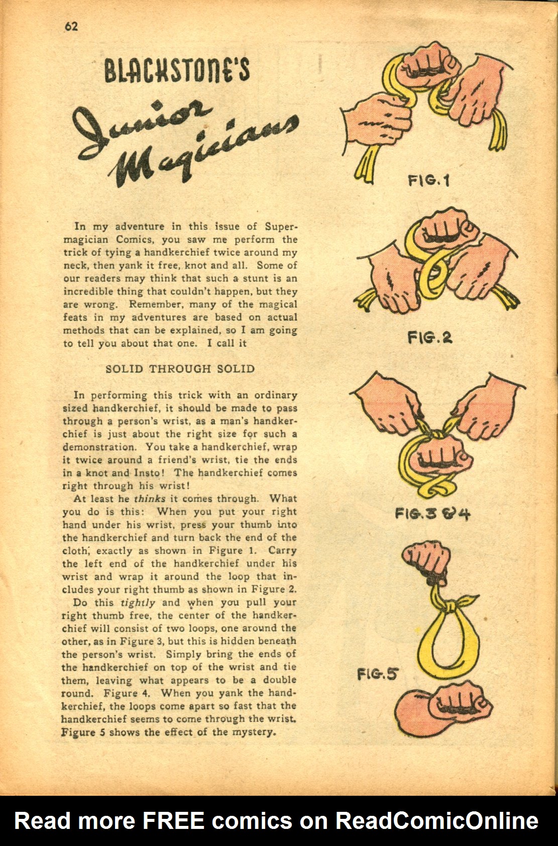 Read online Super-Magician Comics comic -  Issue #15 - 61