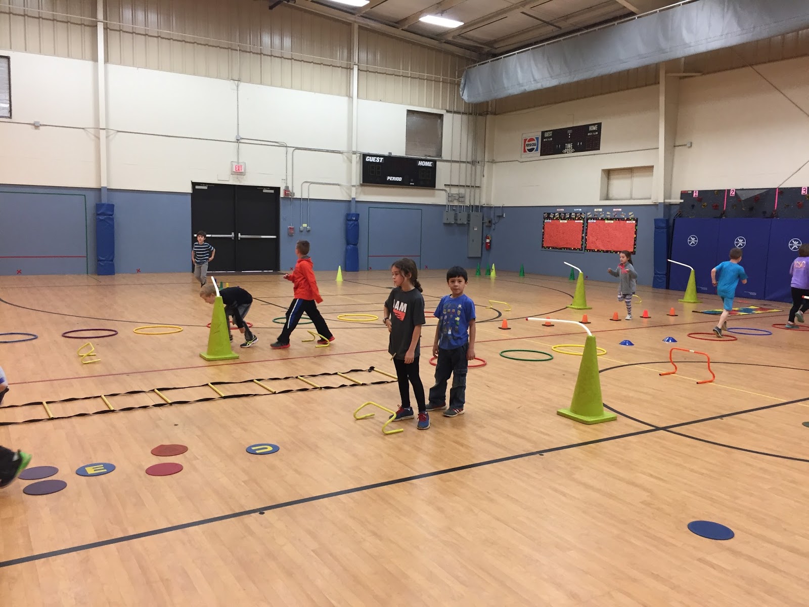 JUMP, HOP, & LEAP and VOLLEYBALL!