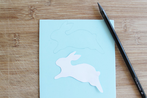 Easy DIY Bunny Artwork by Eliza Ellis