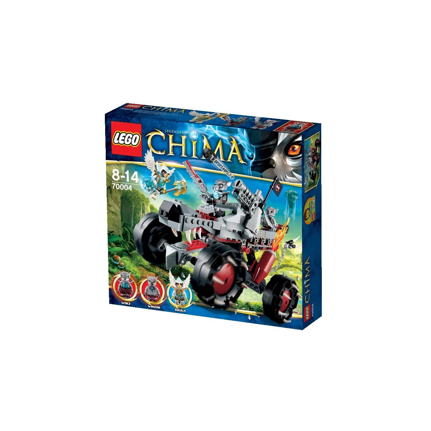 LEGO gosSIP: 101212 LEGO 70004 Wakz's Pack Tracker box art and pictures