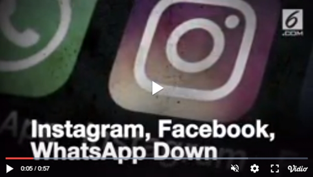 Facebook, WhatsApp dan Instagram Tumbang Bersamaan Jelang Pilpres Facebook, WhatsApp dan Instagram Tumbang Bersamaan Jelang Pilpres