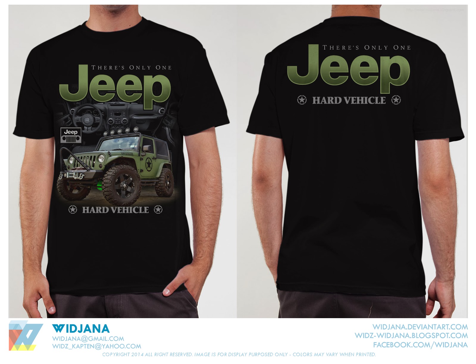 WIDJANA: jeep t-shirt