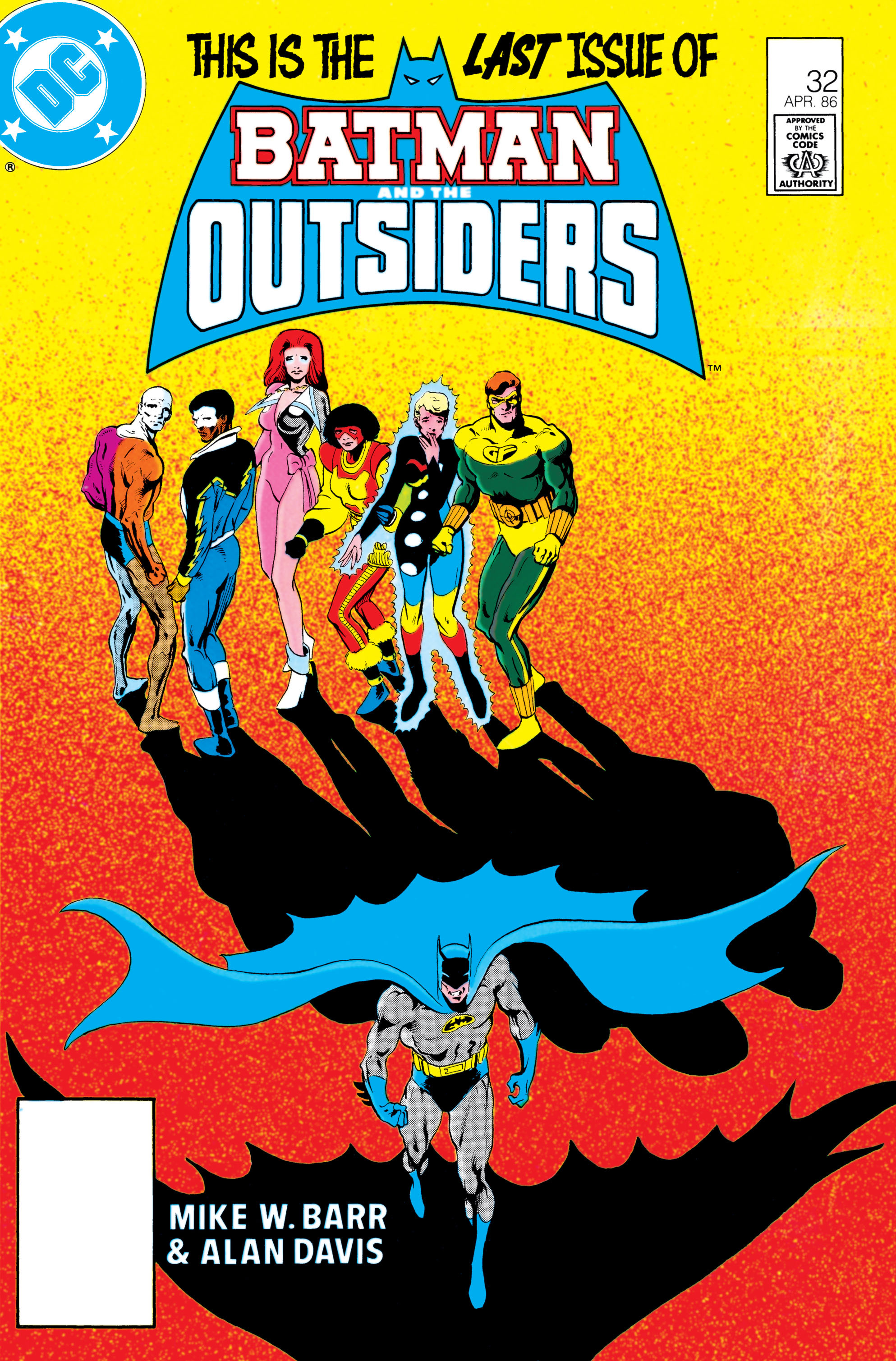 Read online Batman and the Outsiders (1983) comic -  Issue #32 - 1