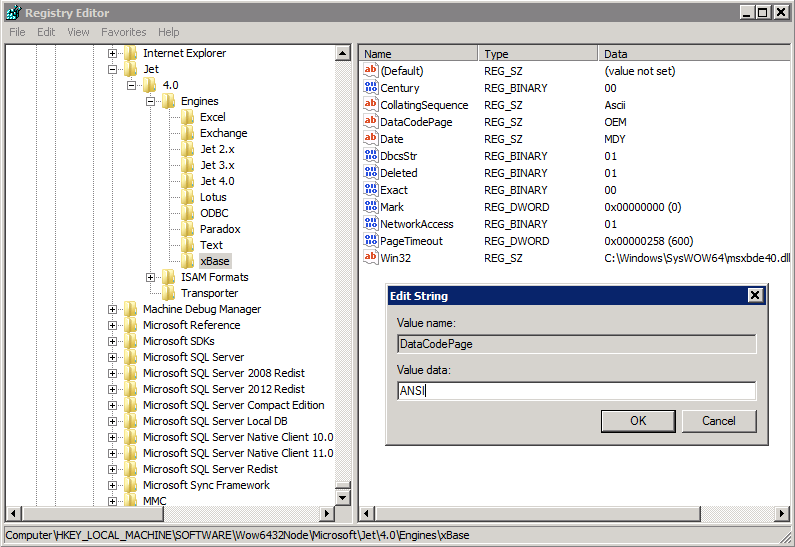 ru-developer: Импорт dbf в SQL Server