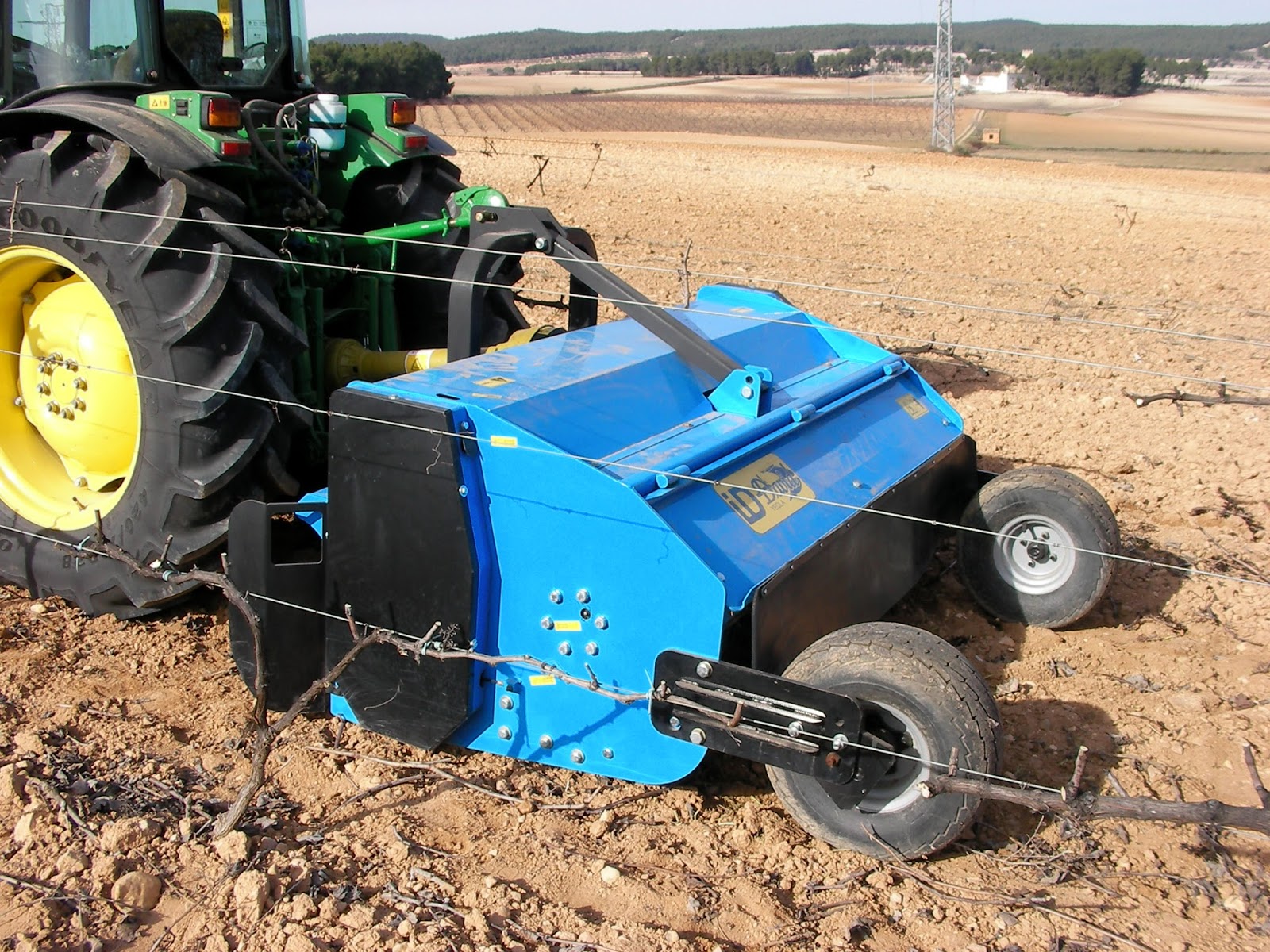 trituradora de poda para tractor