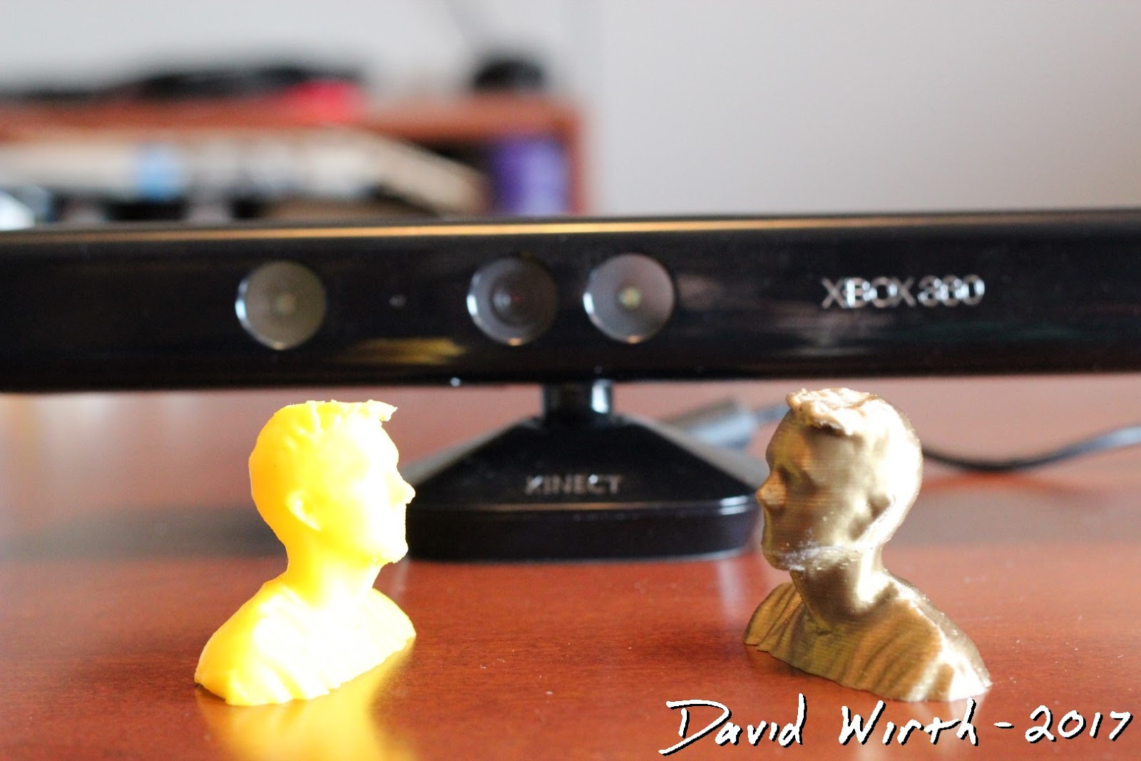 Scan and 3D Print Yourself XBOX Kinect 3D Printer