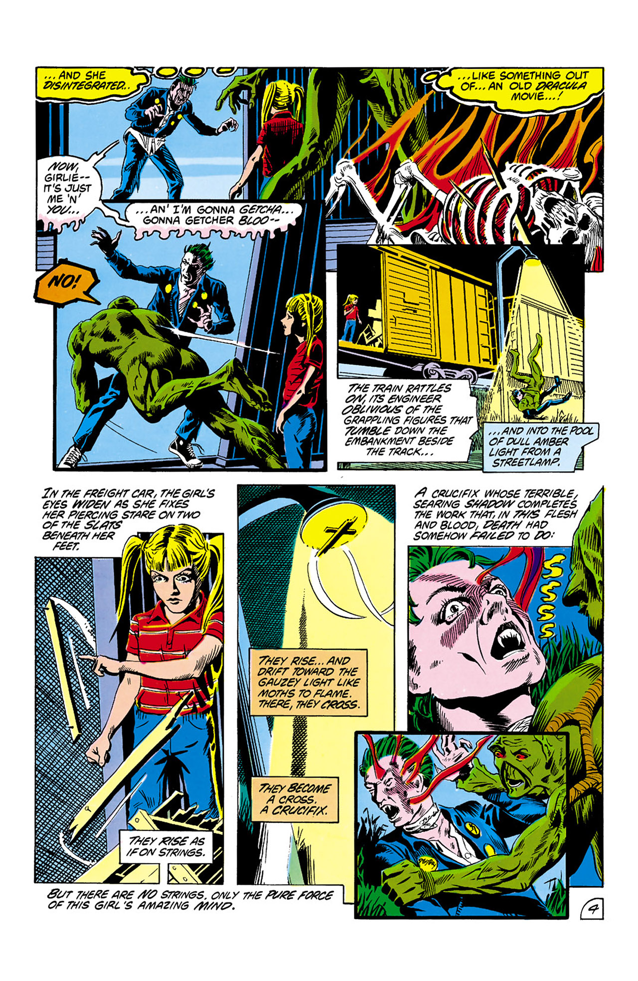 Read online Swamp Thing (1982) comic -  Issue #3 - 5