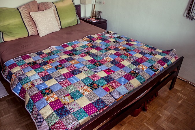 Patchwork Decke Green Bird Diy Mode Deko Und Interieur Patchwork Decke Selber Machen Nähen Diy