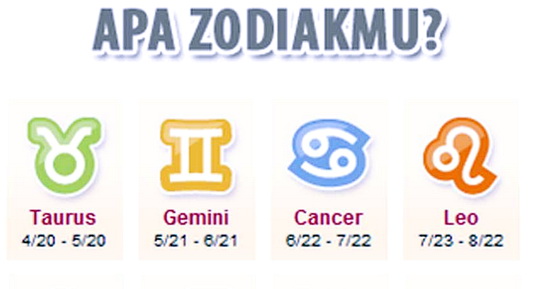 Zodiakmu Bukan Nasibmu