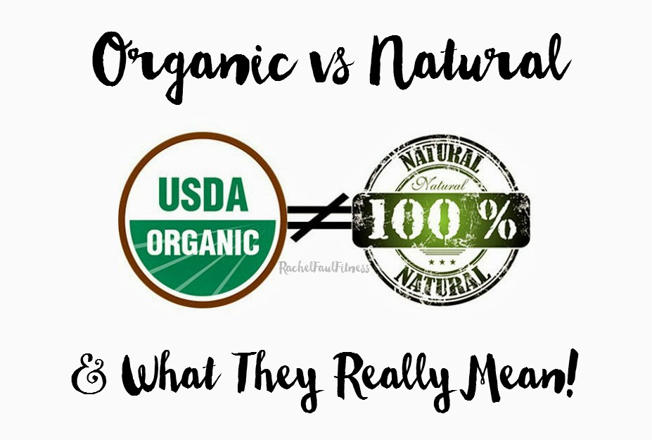 Organic vs Natural & What They Really Mean! Rachel Faul Fitness