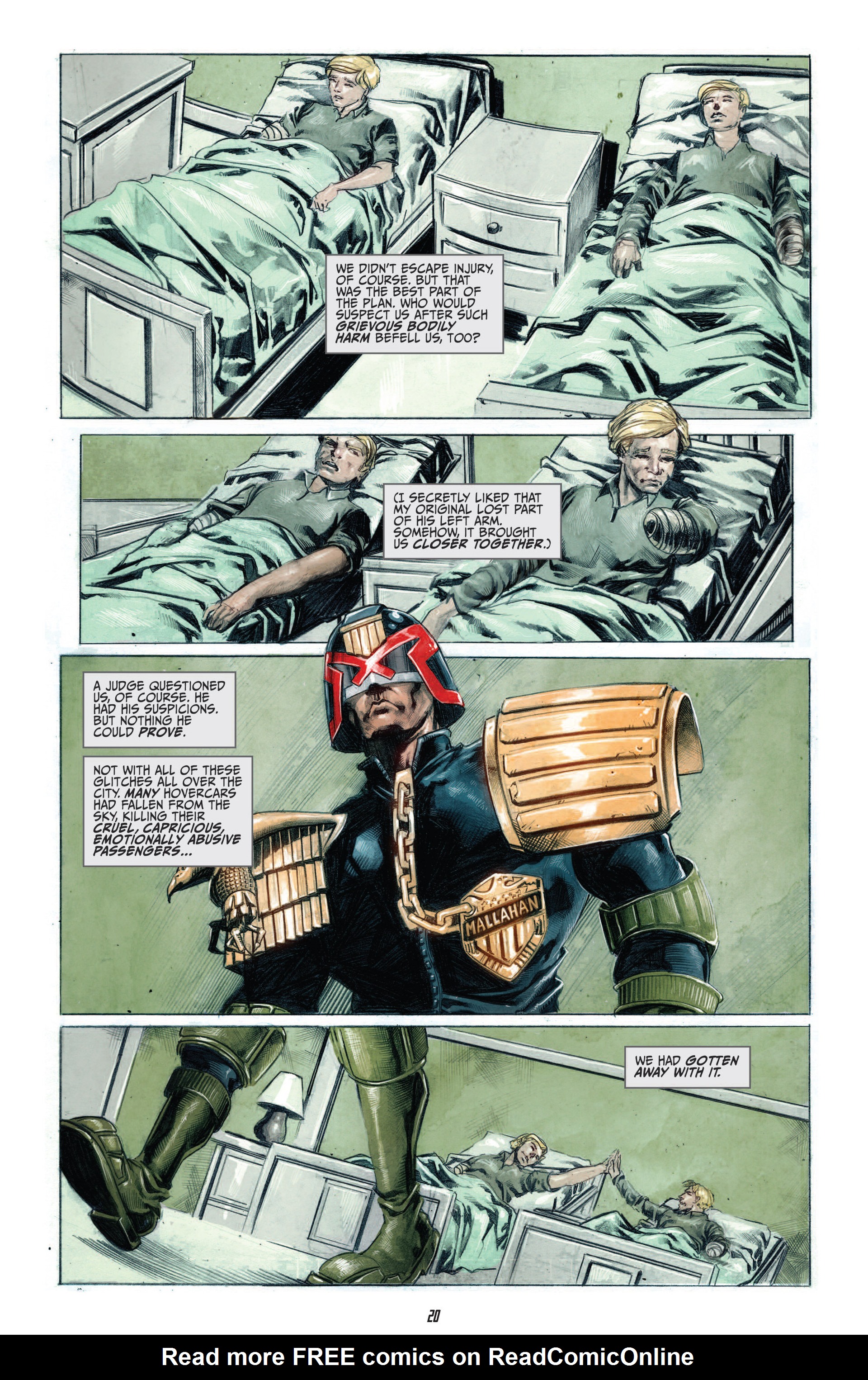 Read online Judge Dredd (2012) comic -  Issue #7 - 23
