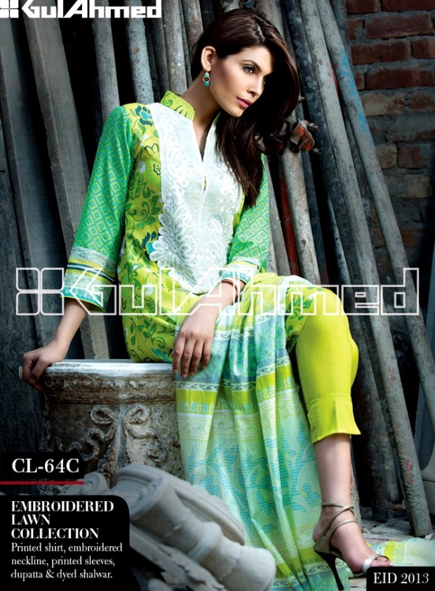 Fashion Mag Gul Ahmed Eid Dress Collection 2013Gul Ahmed Festive Lawn