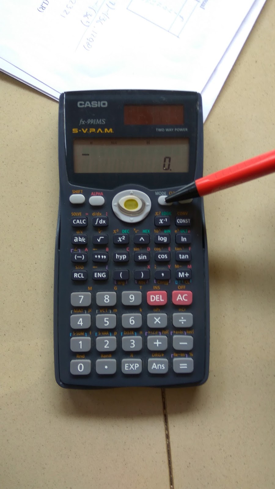 Cara Menggunakan Kalkulator Casio Fx 570ms