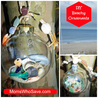 DIY Beach Ornaments -- A Fun Way to Remember Your Beach Trip! DIY Beach Ornaments -- A Fun Way to Remember Your Beach Trip!