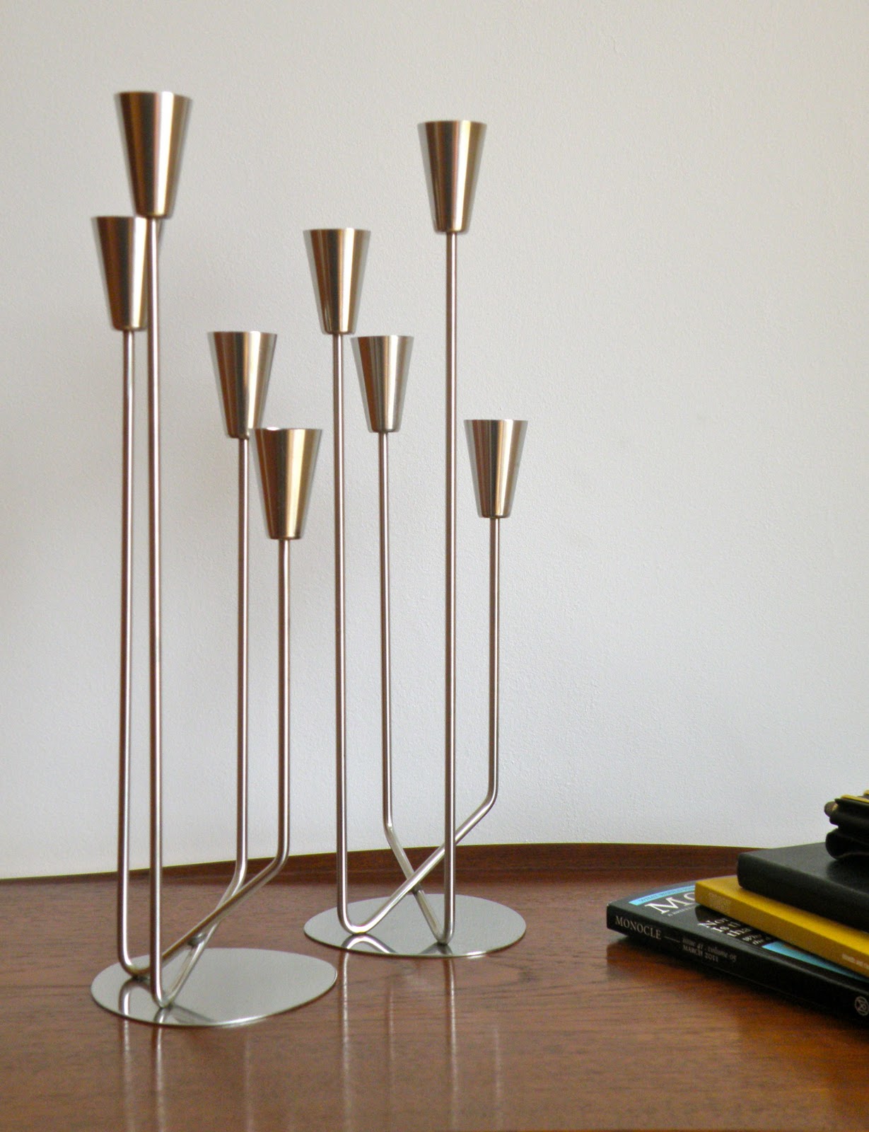 antikmodern the shop Danish candle holders