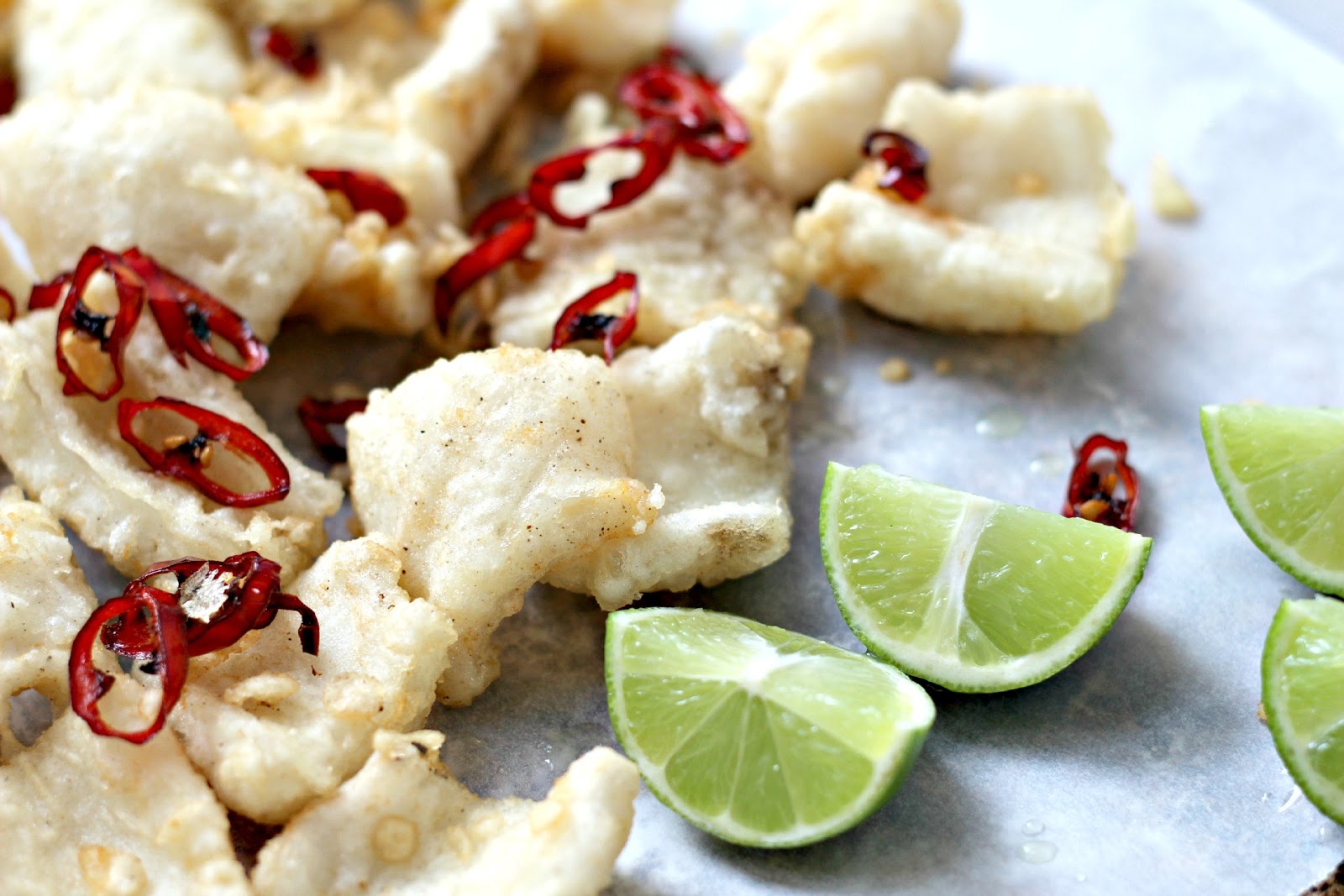 Milk and Honey Salt and Pepper Squid