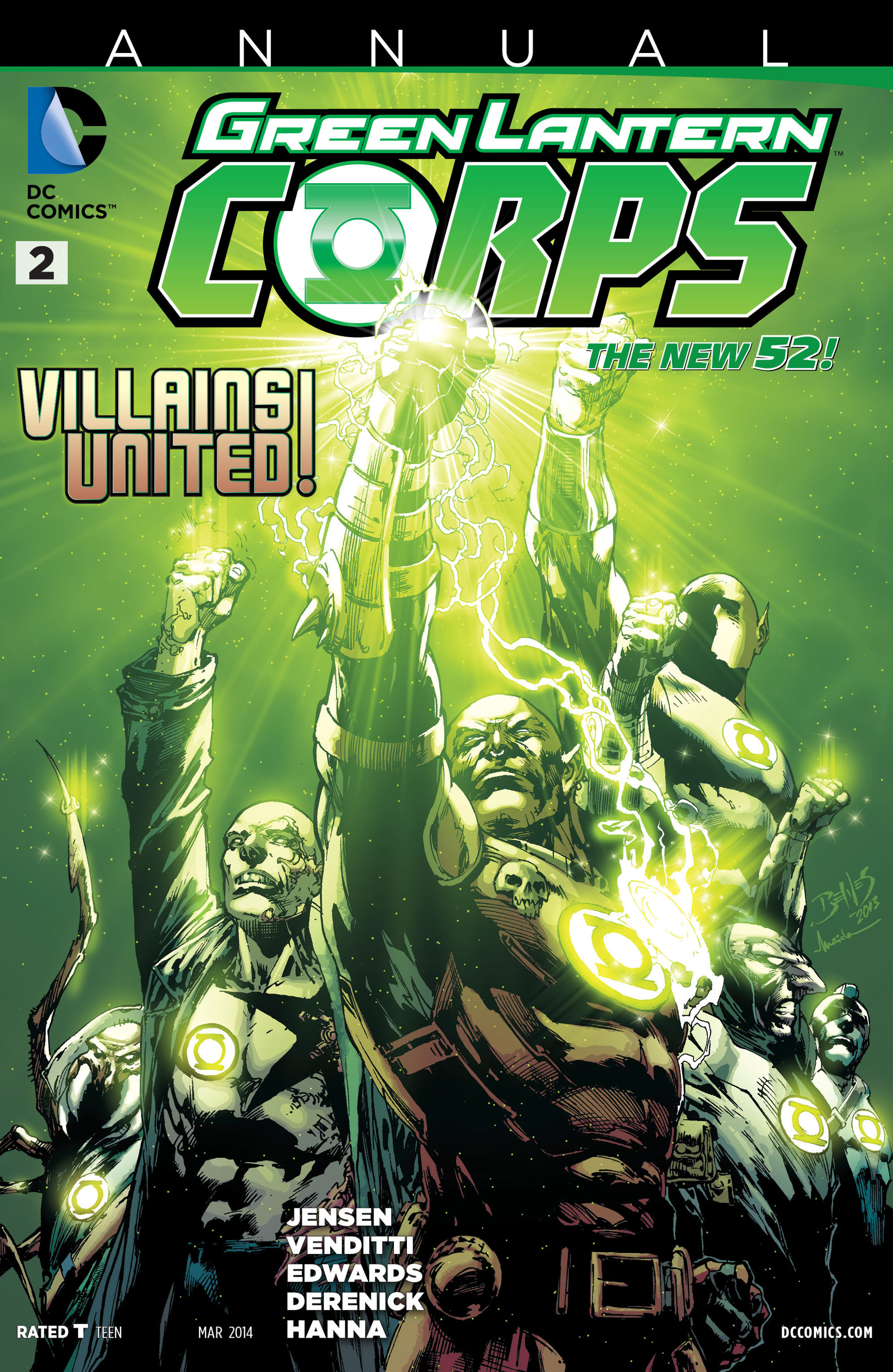 Read online Green Lantern Corps (2011) comic -  Issue # Annual 2 - 1