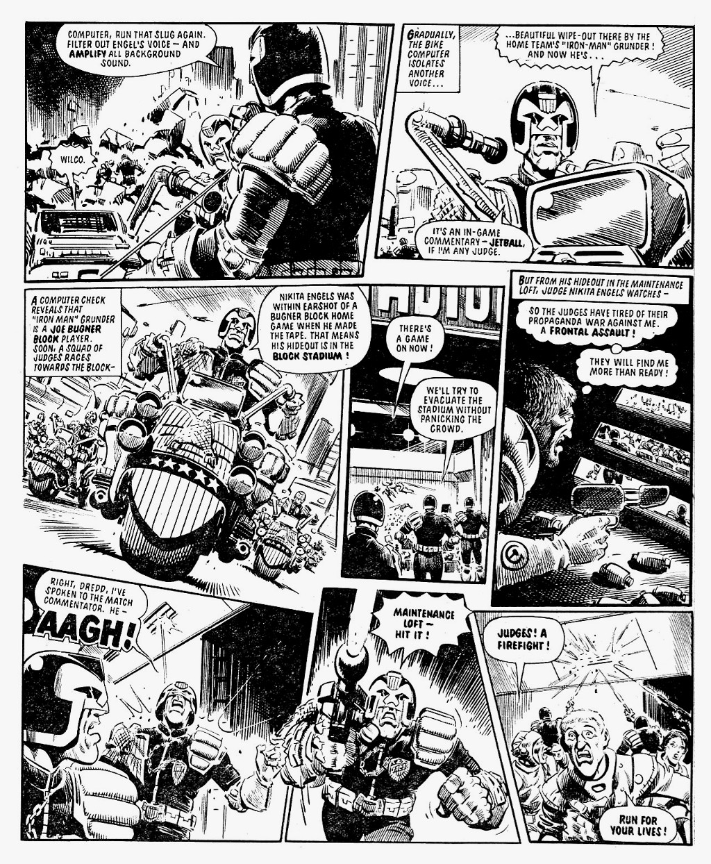 Read online Judge Dredd: The Complete Case Files comic -  Issue # TPB 6 - 226
