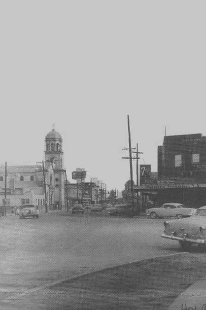 El Viejo Mexicali: Catedral Mexicali 1954.