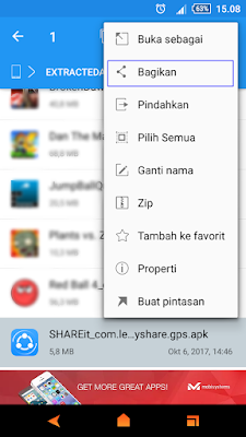 kirim aplikasi shareit