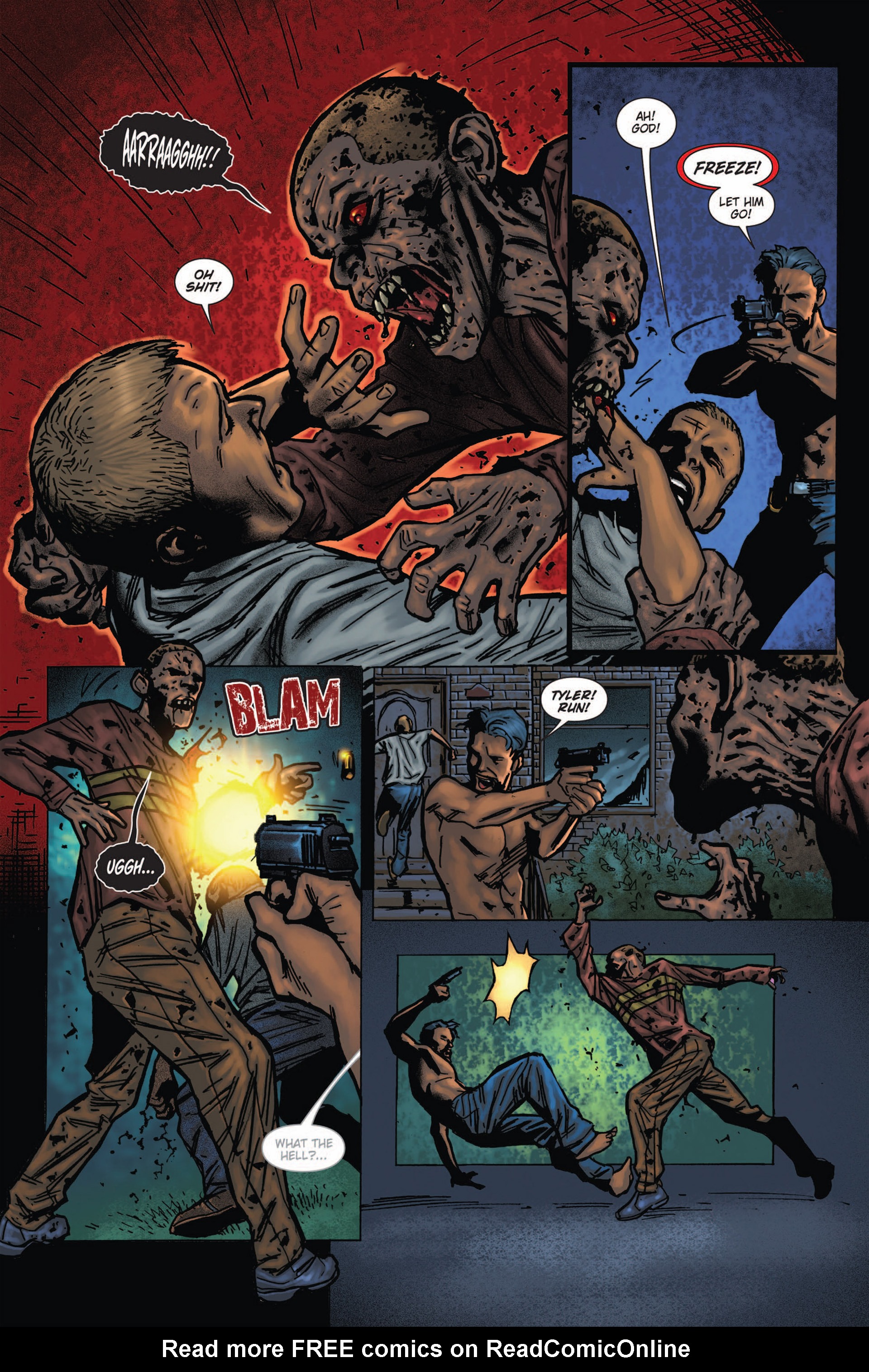 Read online Dead Reckoning: Contagion comic -  Issue #1 - 10