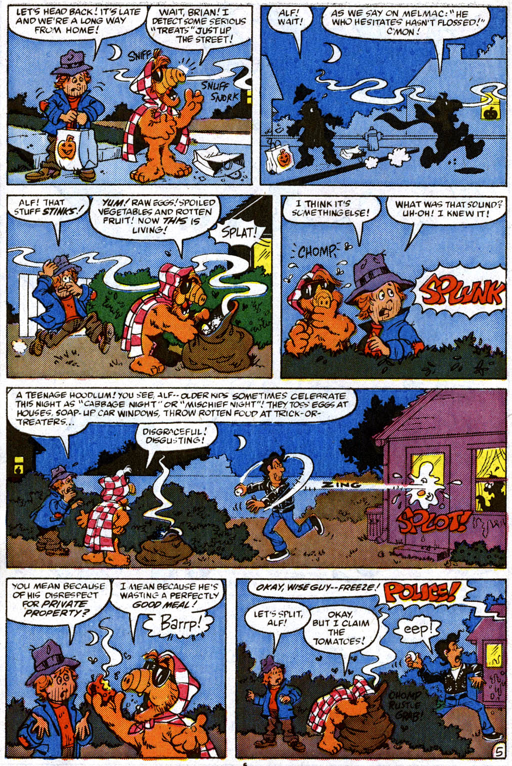 Read online ALF comic -  Issue #11 - 6