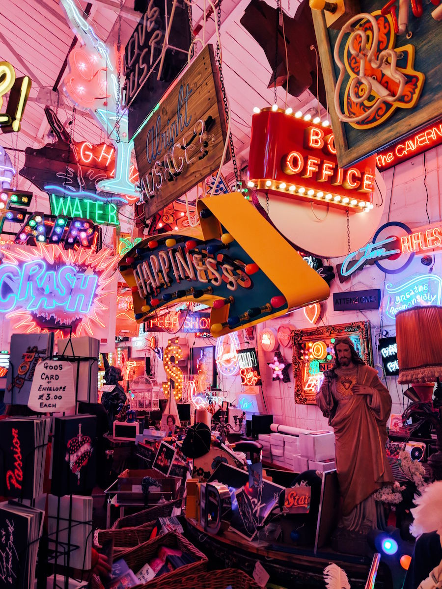 God's Own Junkyard A Neon Wonderland in Walthamstow Fox & Feather
