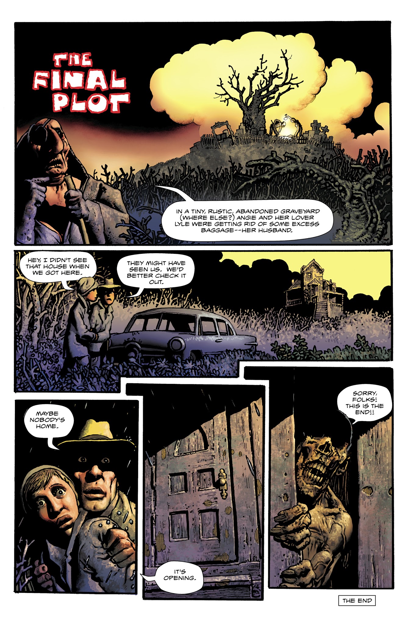 Read online Shadows on the Grave comic -  Issue #8 - 36