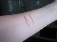 MyFace Lipstick and pencil Swatch