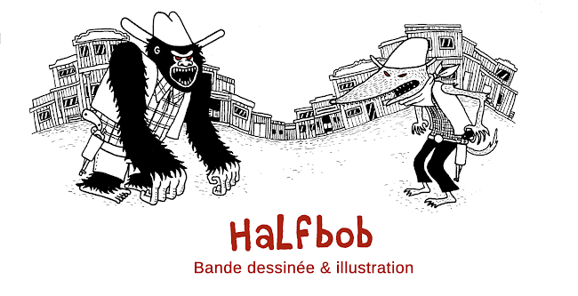 Halfbob - illustration et bande dessinée