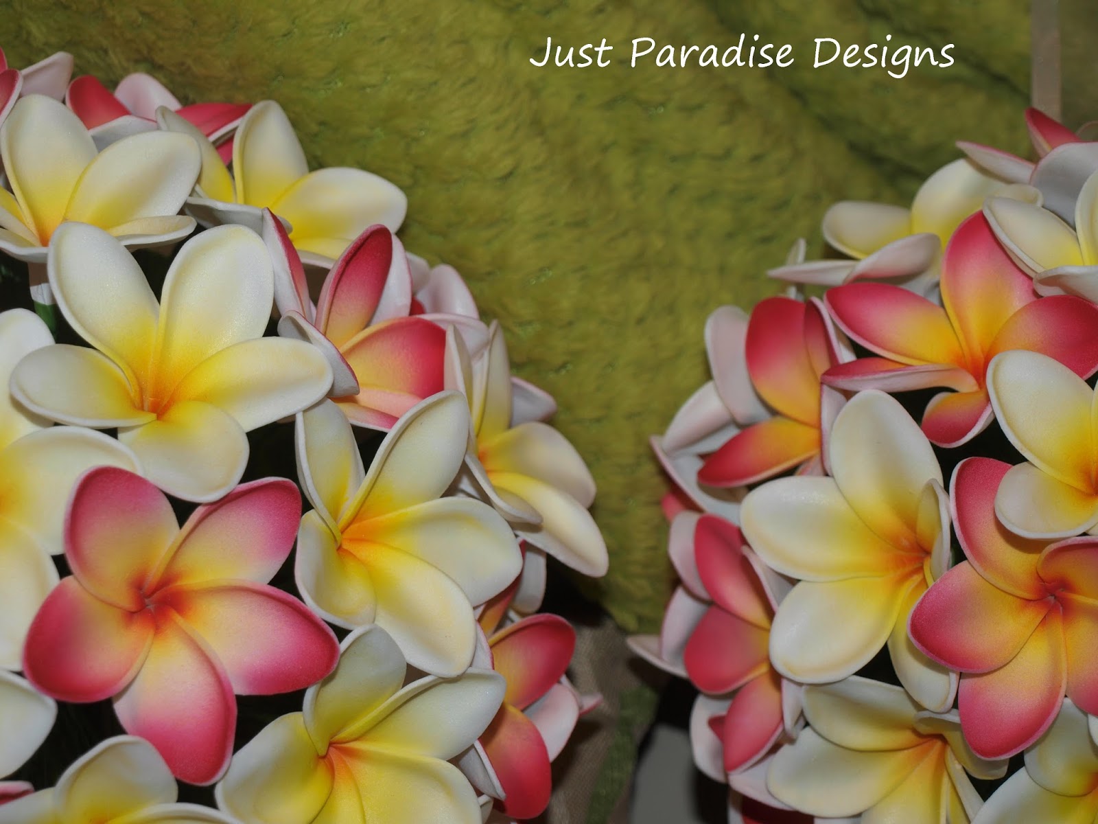 Just Paradise Designs Stunning Frangipani Wedding Flowers Tropical