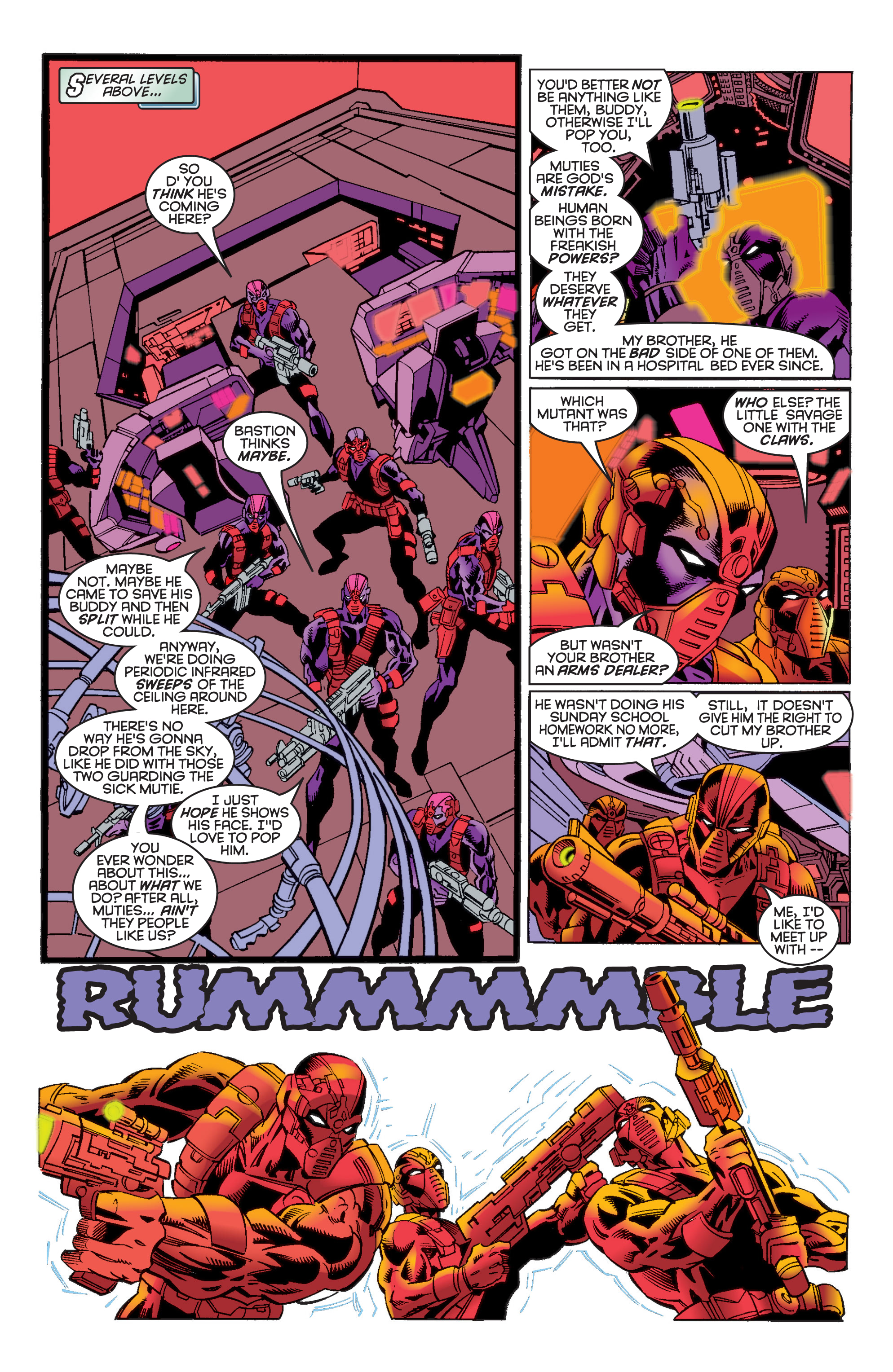 Read online X-Men Milestones: Operation Zero Tolerance comic -  Issue # TPB (Part 2) - 78