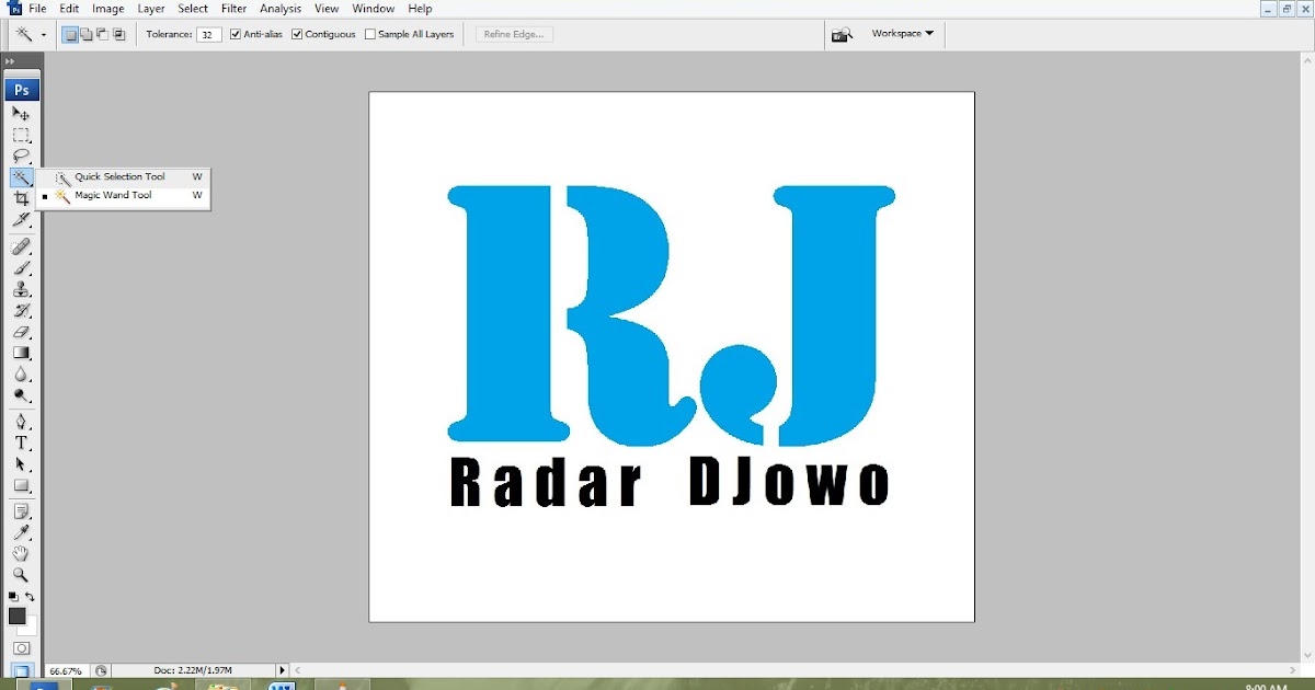 Cara Mudah Membuat Gambar Jadi Transparan Dengan Cs3 Photoshop Radar Djowo