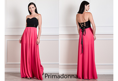 Φόρεμα maxi strapless από μουσελίνα